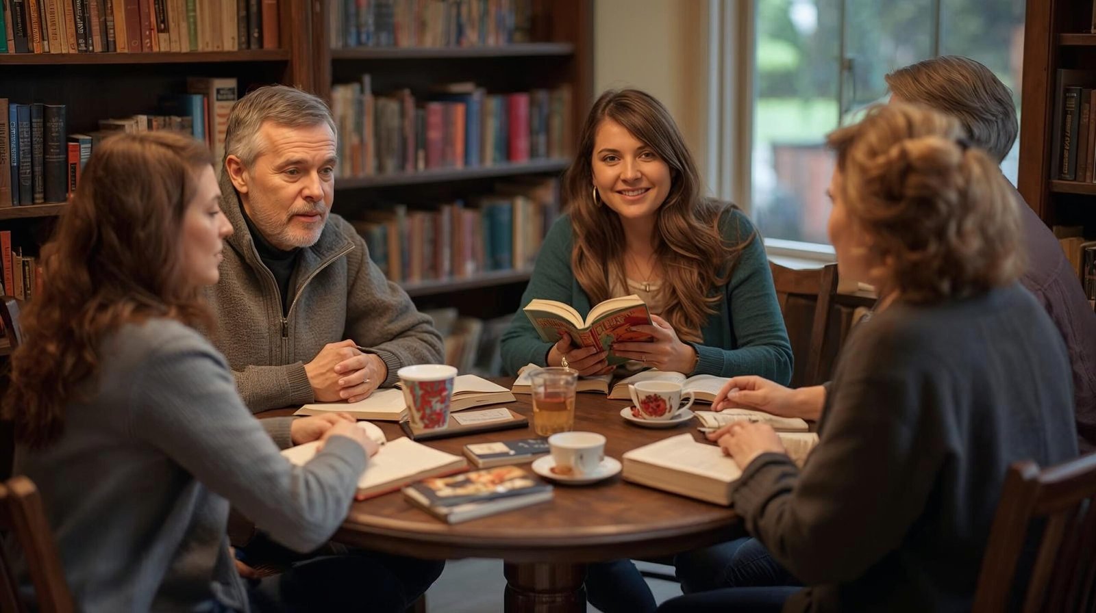 How to Enjoy Reading Books in a book club discussion