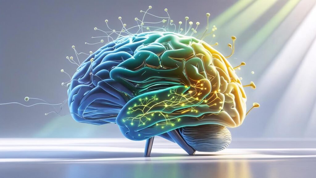 Mindset by Dr Carol Susan Dweck illustrated as evolving brain symbolizing growth