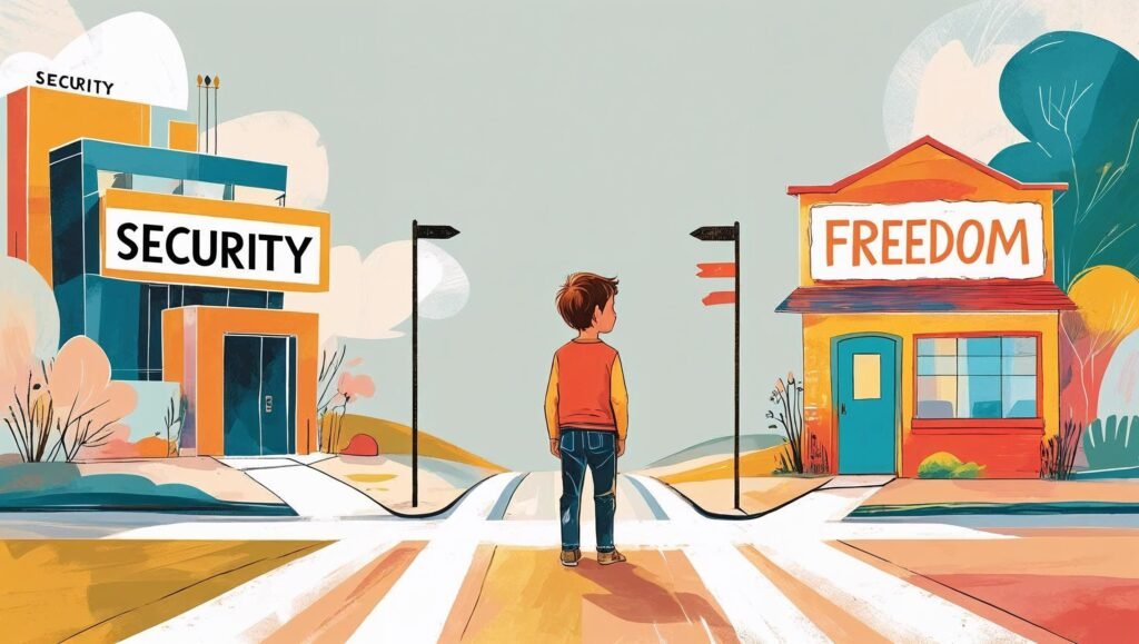 Rich Dad Poor Dad by Robert Toru Kiyosaki dual financial mindset illustration