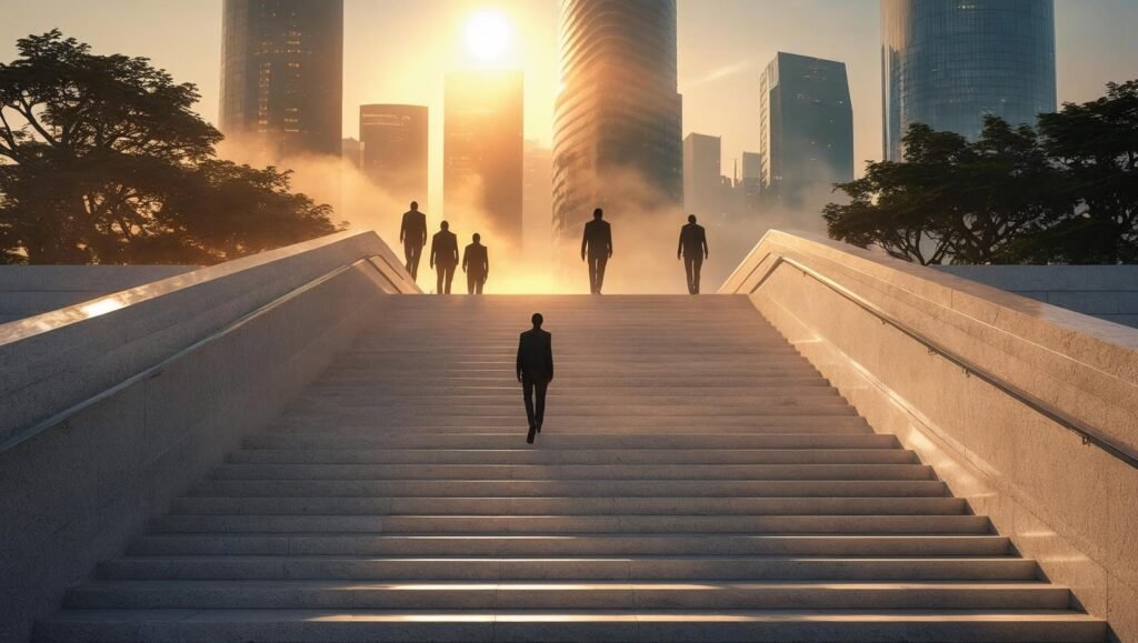 Good to Great by Jim Collins featured image transformation metaphor