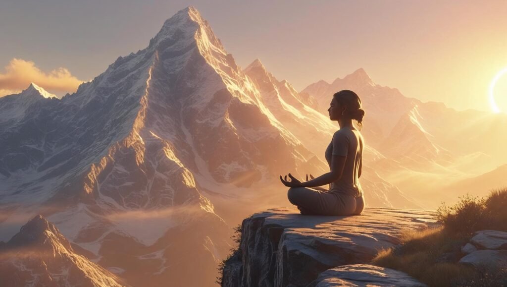 Peaceful morning meditation inspired by Good Vibes Good Life
