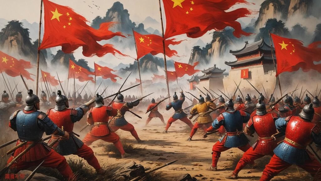 Ancient battlefield representing The Art of War by Sun Tzu