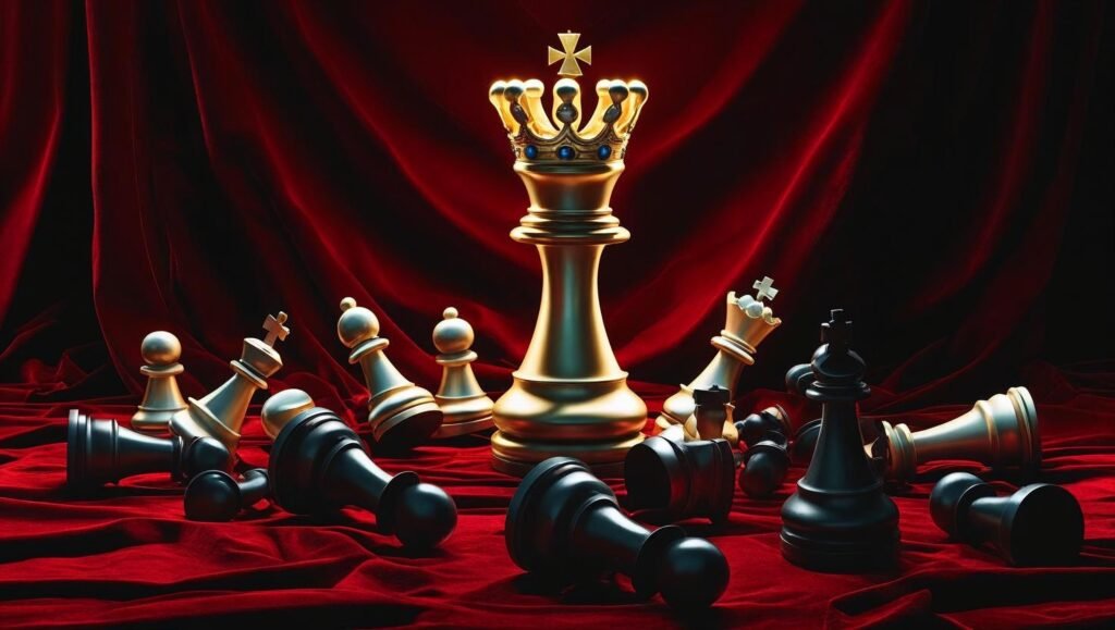 Strategic power symbolism from The 48 Laws of Power by Robert Greene