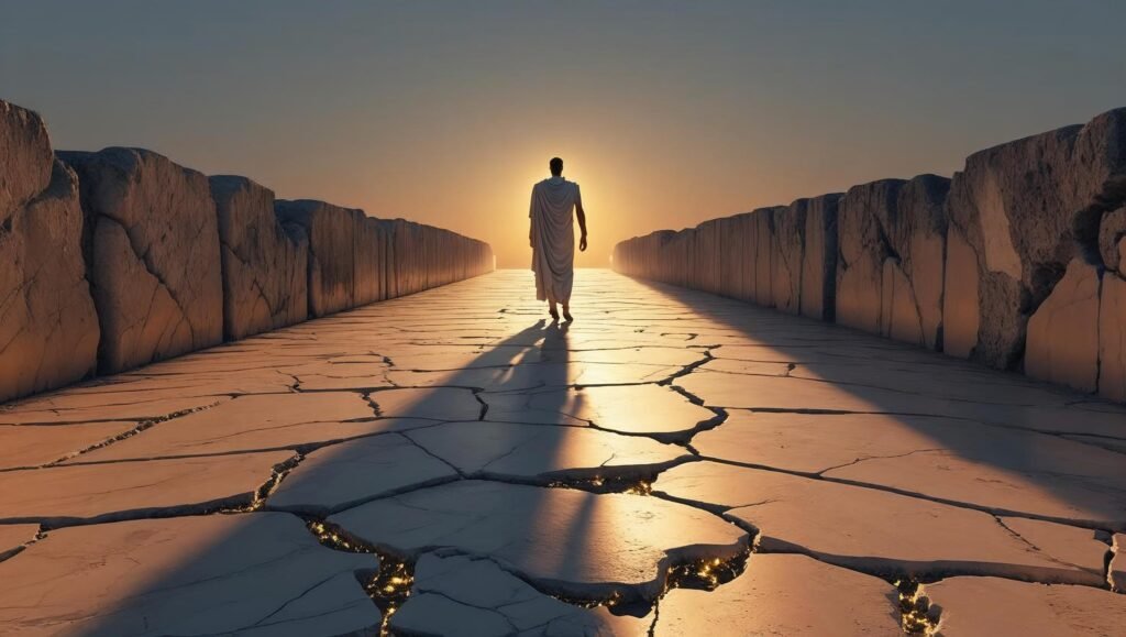 The Obstacle Is the Way by Ryan Holiday featured visual metaphor