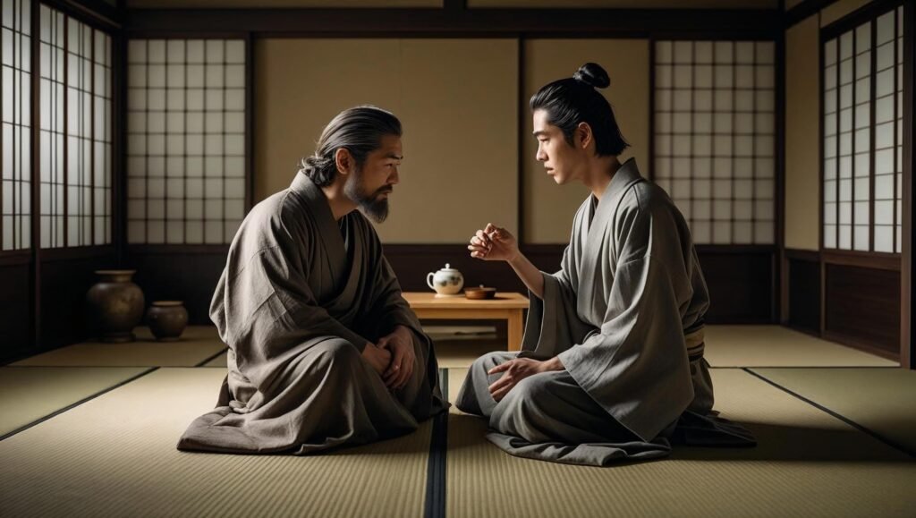 The Courage to Be Disliked philosophical dialogue between teacher and student