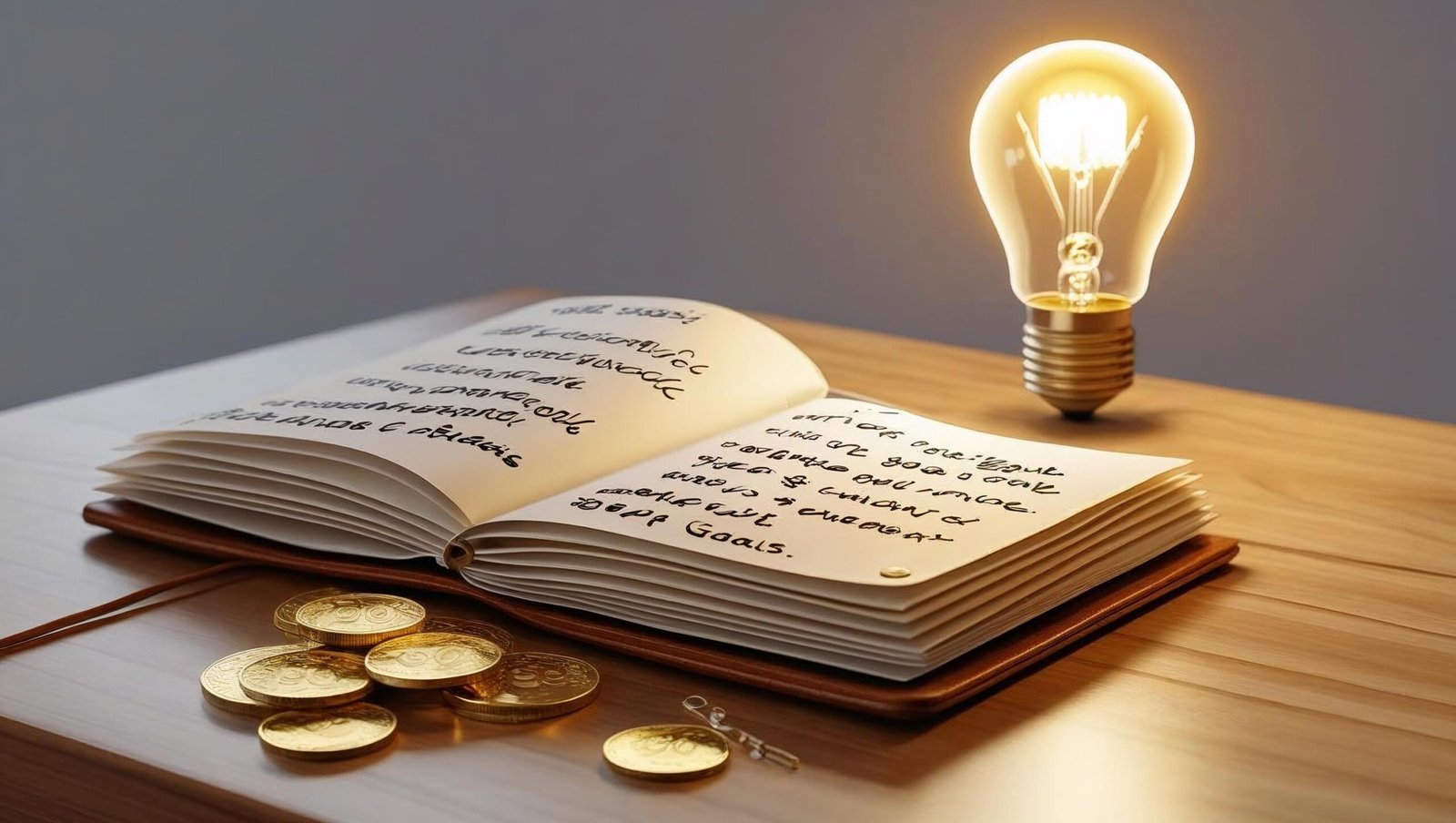 The Science of Getting Rich journal and wealth creation symbolism