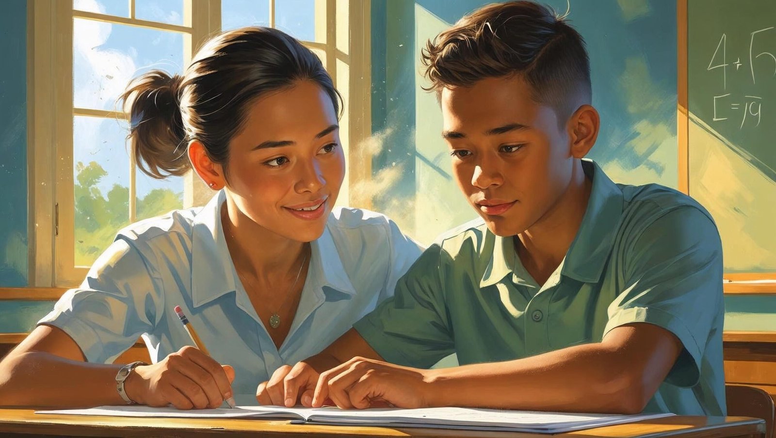 Grit by Angela Duckworth visual of teacher-student perseverance