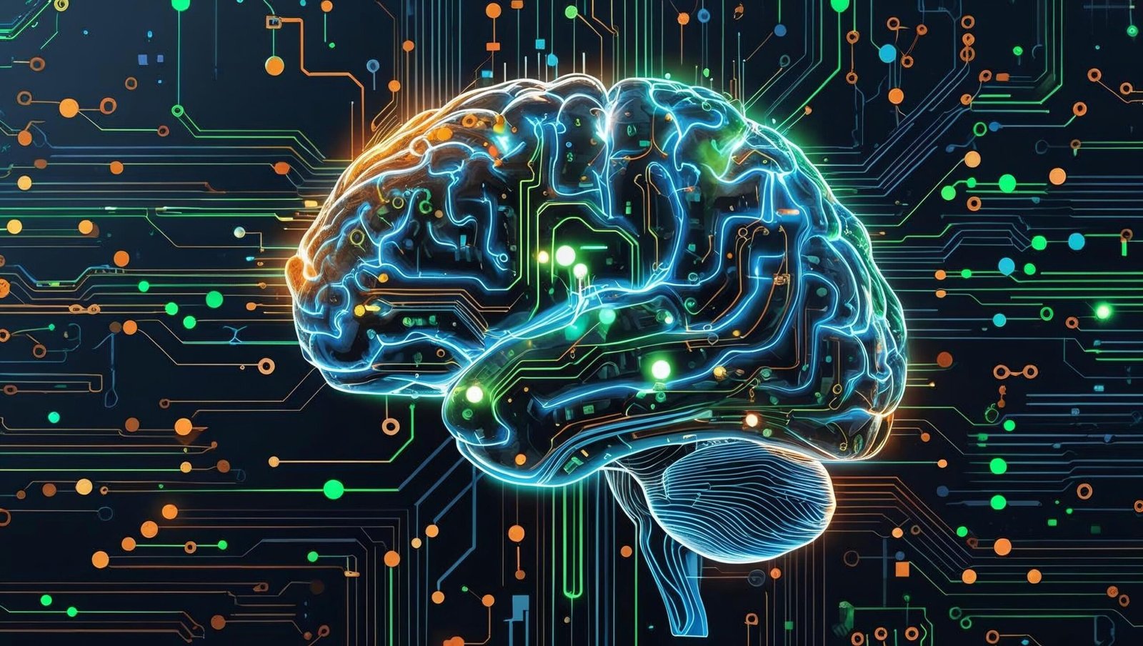 Digital brain symbolizing innovation in Zero to One