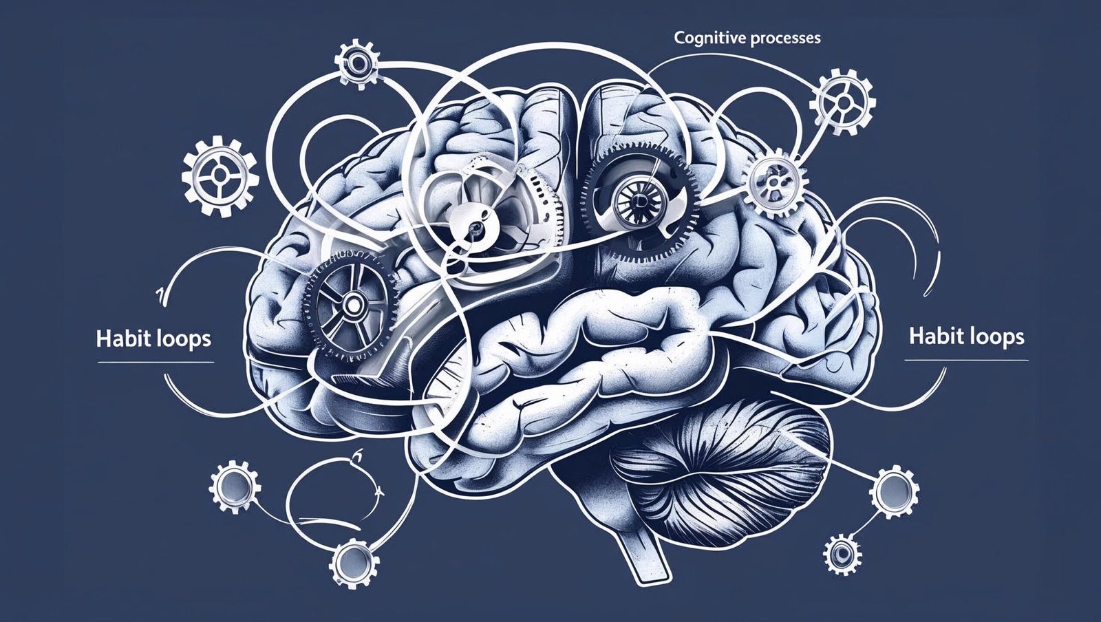 Atomic Habits by James Clear neural habit loop concept