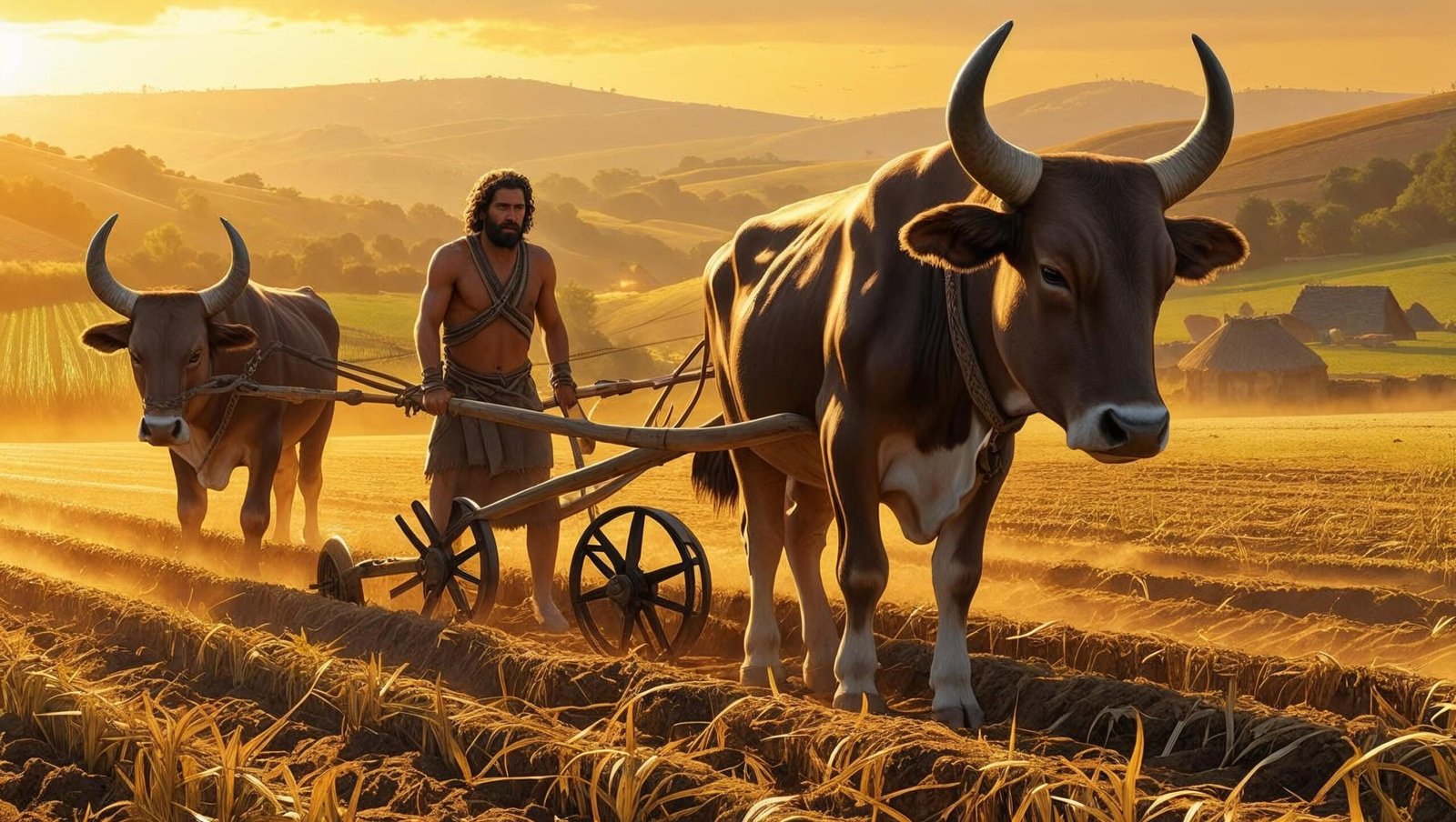 Agricultural revolution moment from Sapiens A Brief History of Humankind