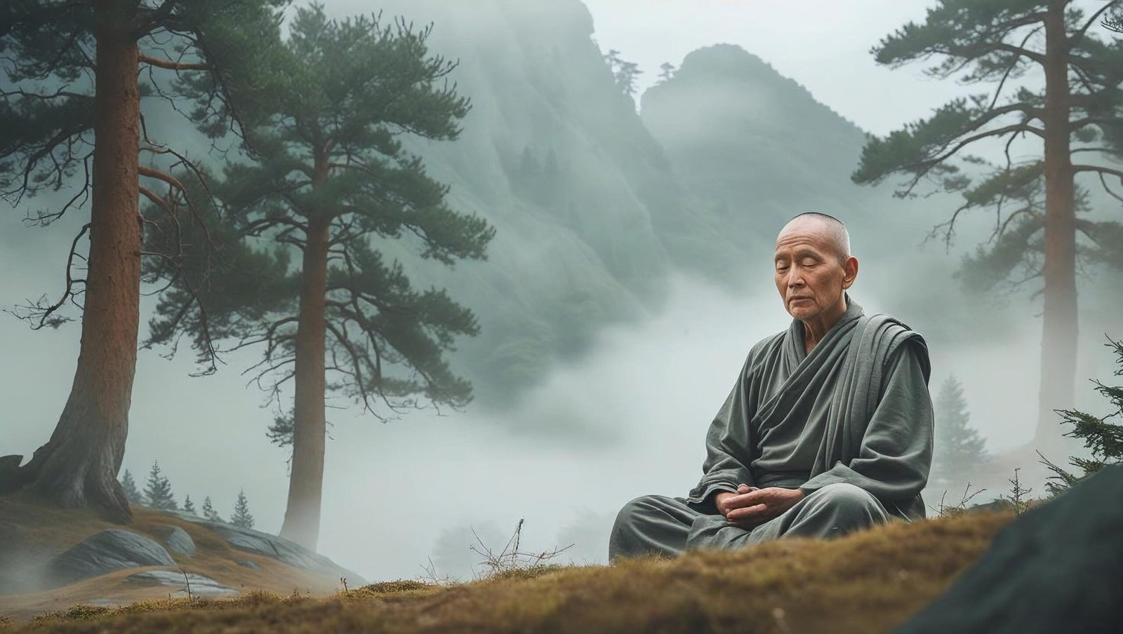 Who Will Cry When You Die monk meditating peaceful imagery