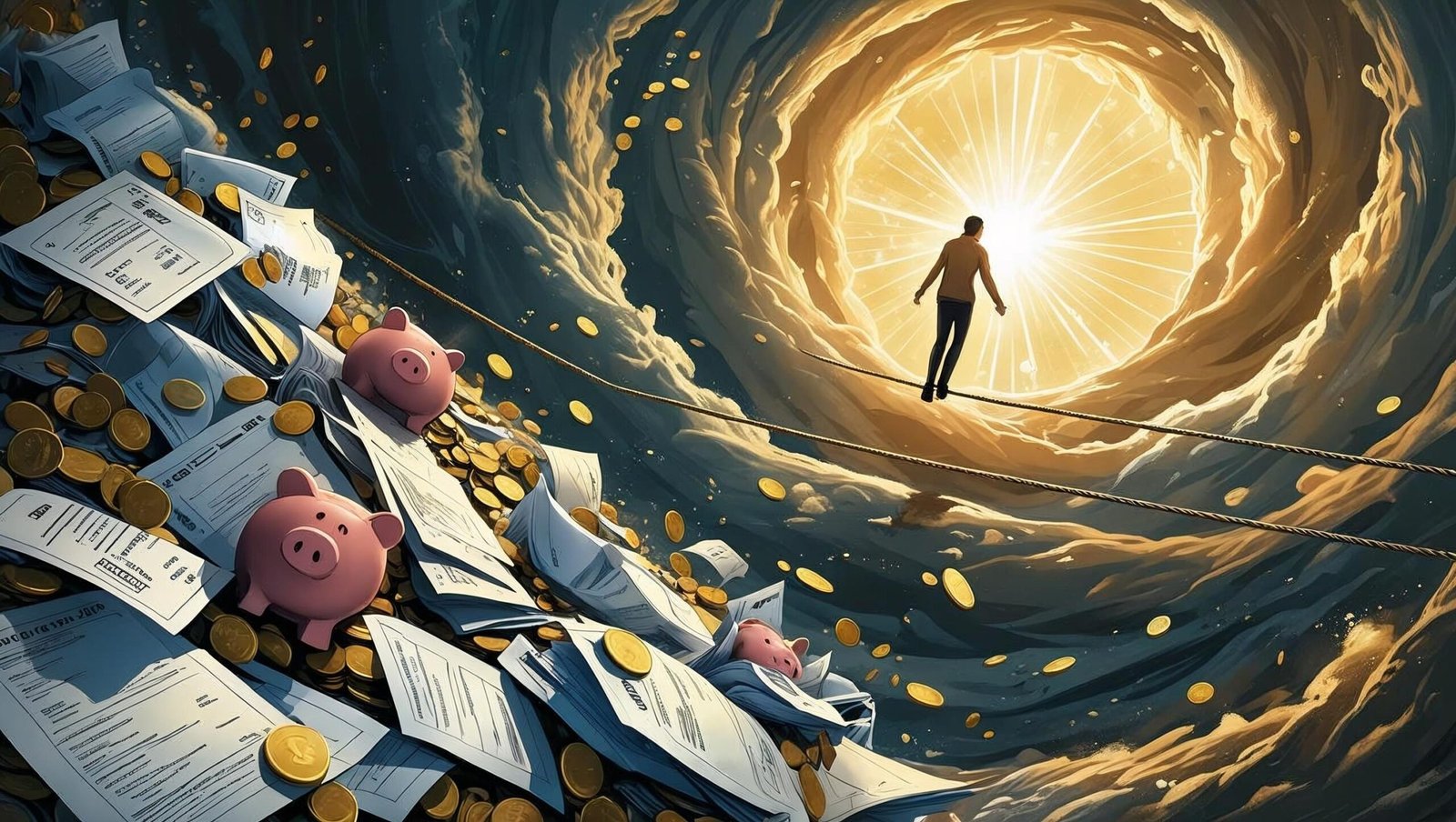 overcoming problems visual from Secrets of the Millionaire Mind