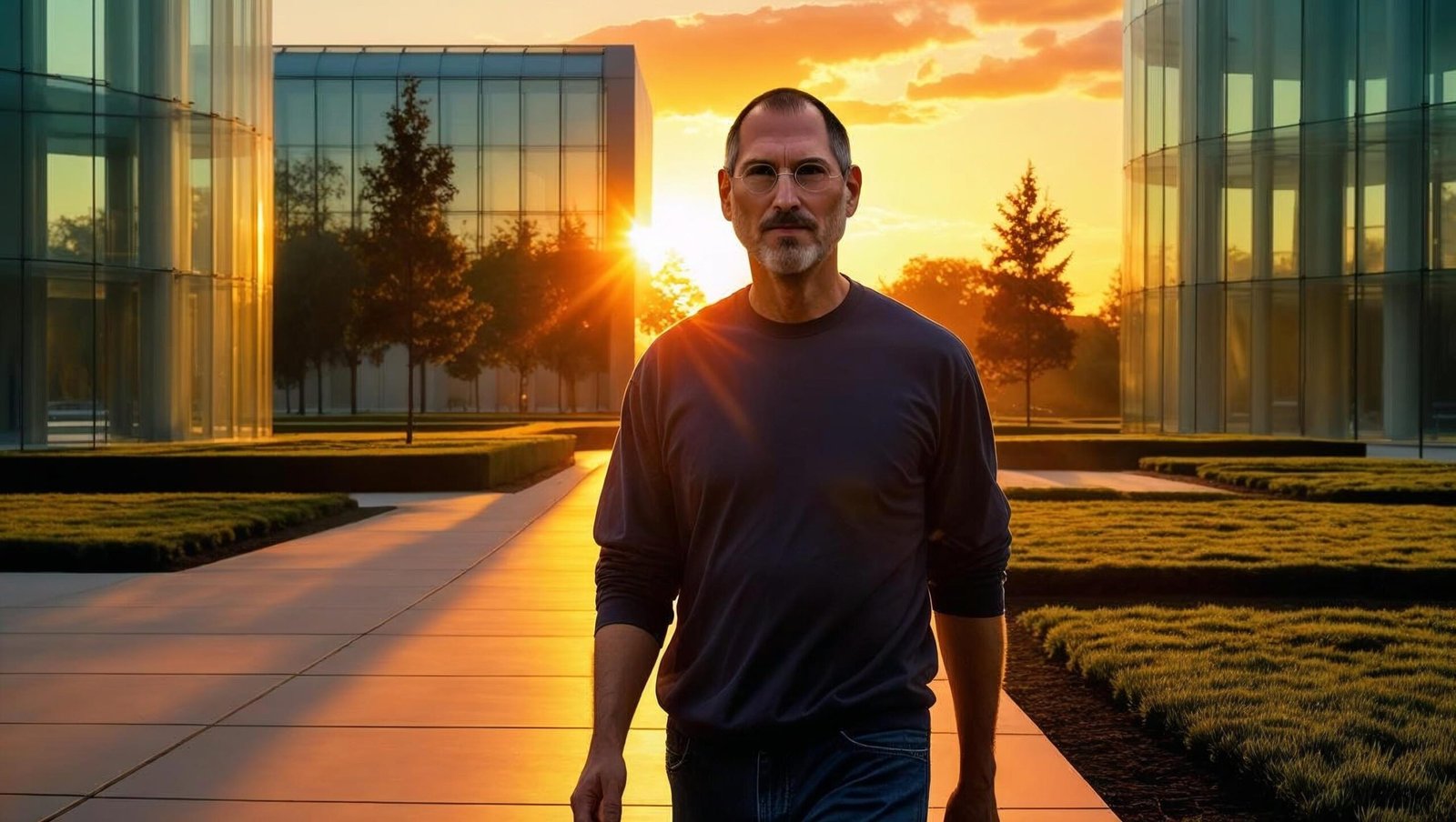 Steve Jobs by Walter Isaacson Apple Park visionary walk