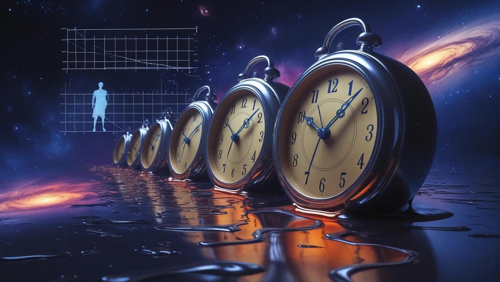 Arrow of time concept as depicted in The Theory of Everything