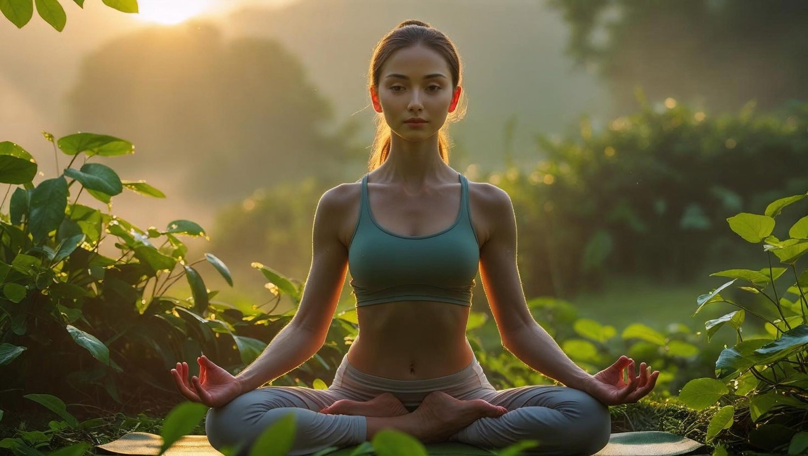 Yoga at dawn inspired by The Miracle Morning