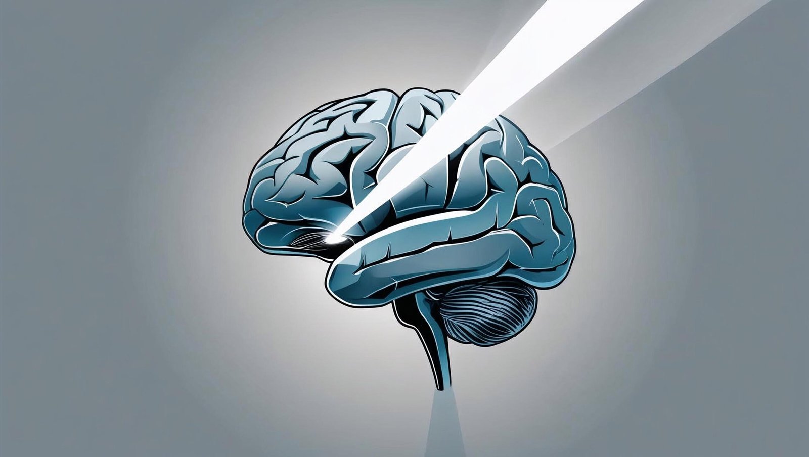 Symbol of focused brain from The Power of Concentration by Theron Dumont