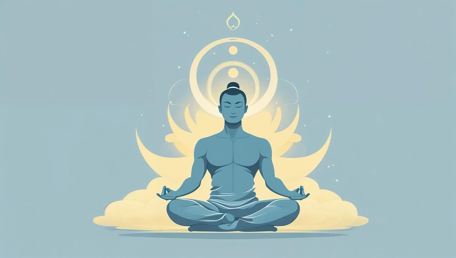 Person meditating and awakening inner power as taught in Believe in Yourself by Joseph Murphy