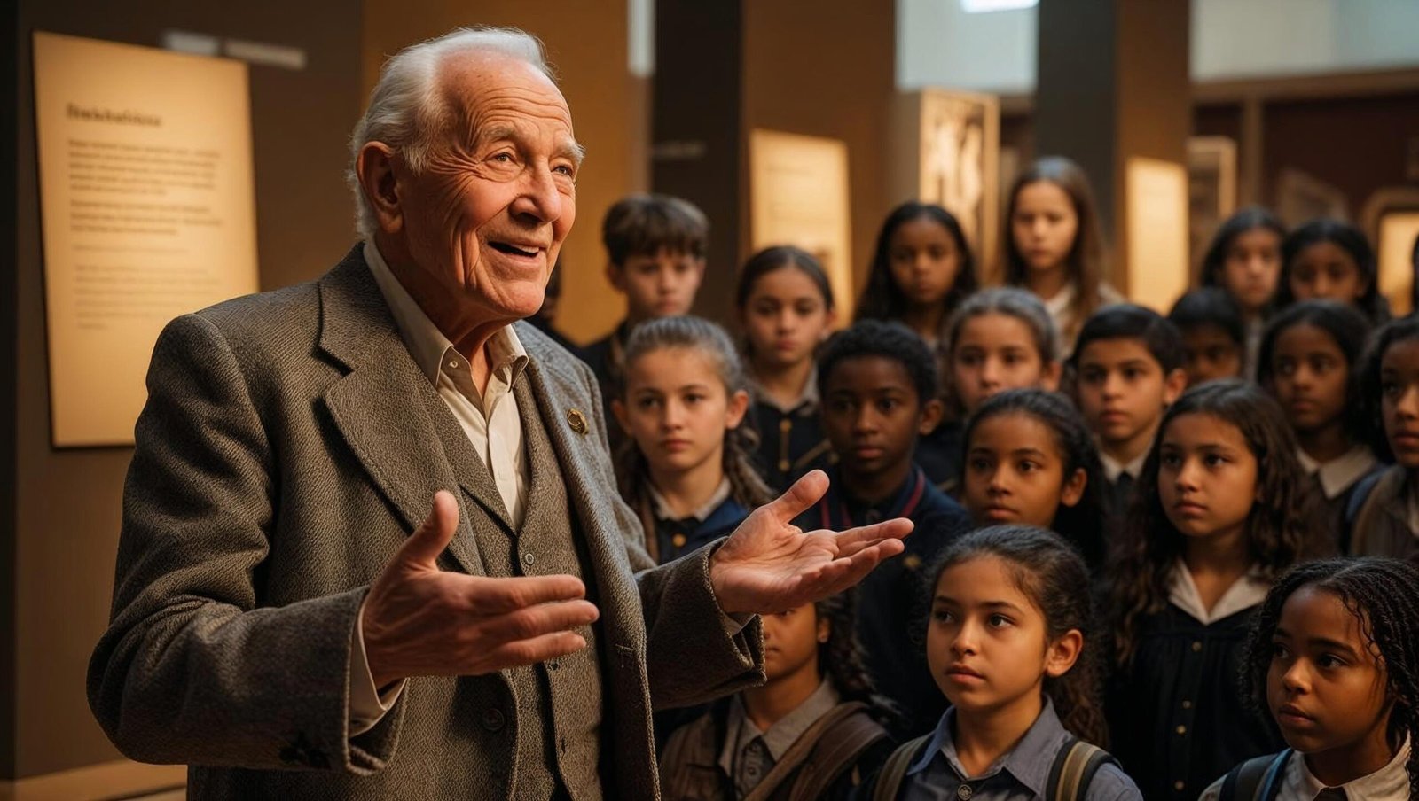 Passing wisdom to the next generation in The Happiest Man on Earth by Eddie Jaku