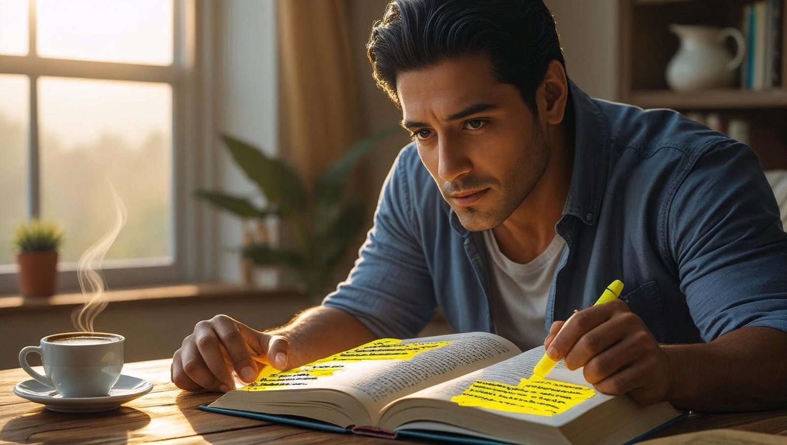  Focused morning reading habit from The Miracle Morning routine