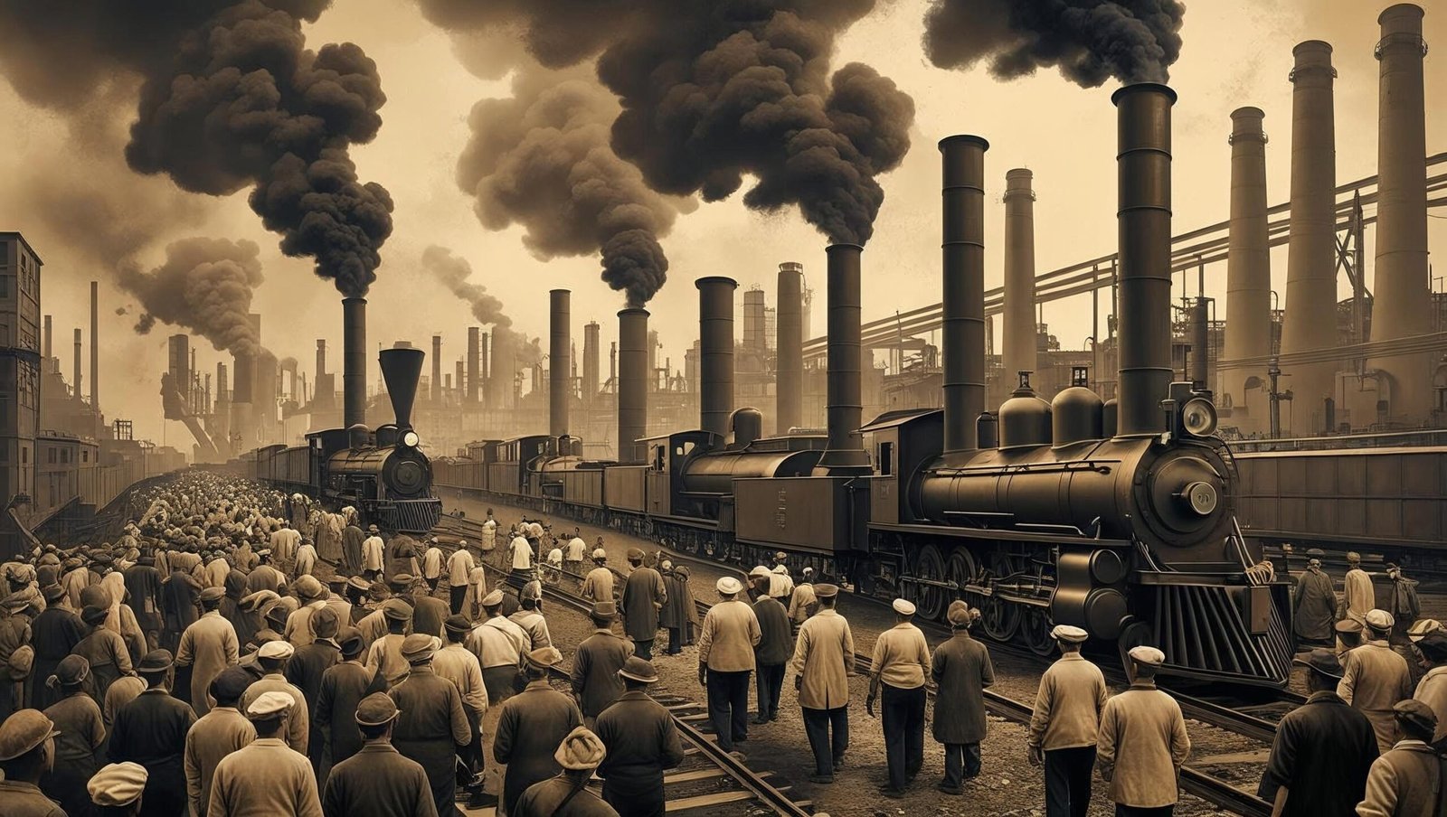 Industrial revolution impact in Sapiens A Brief History of Humankind