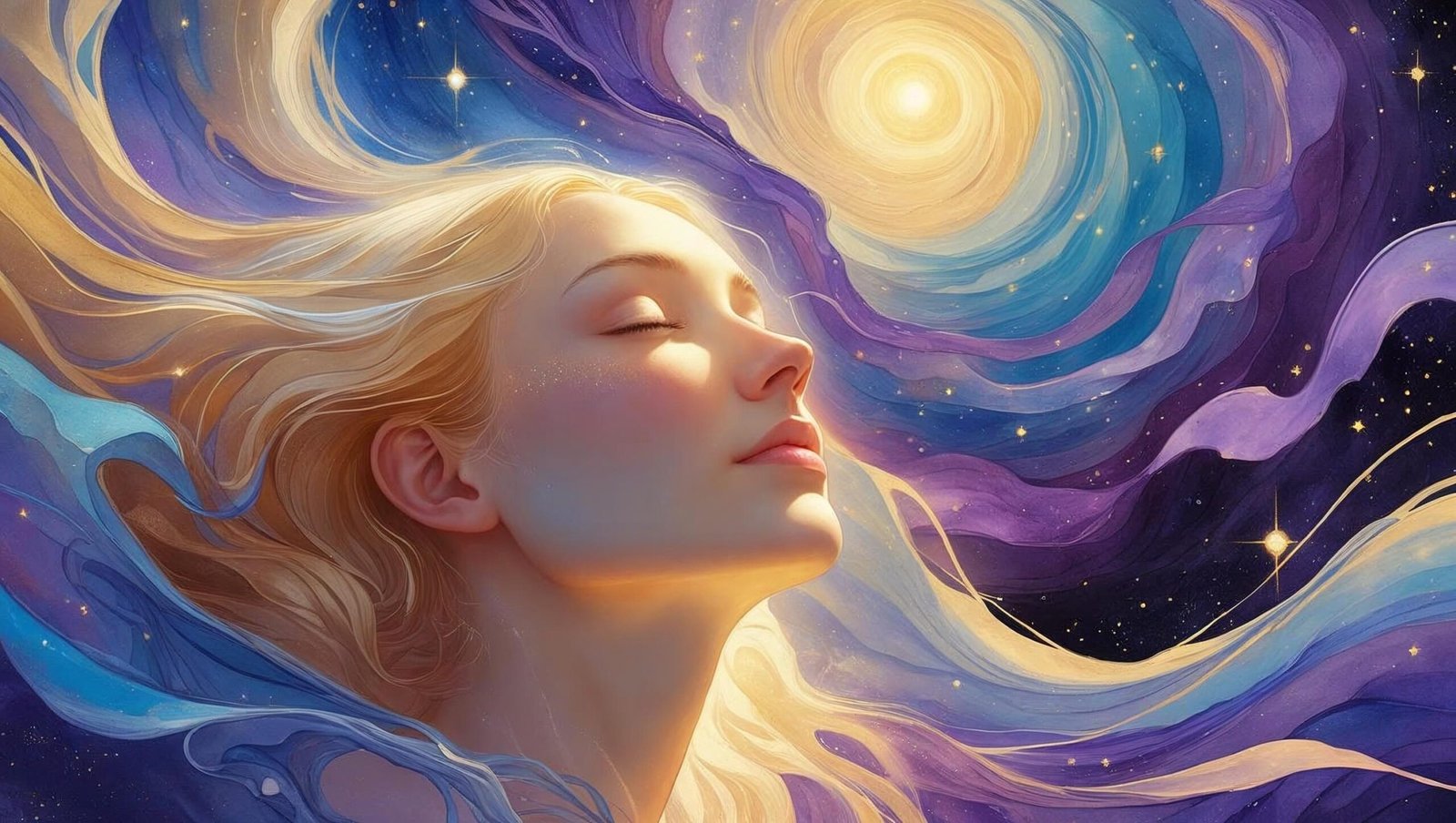 Person radiating energy and light symbolizing spiritual awakening in Becoming Supernatural.