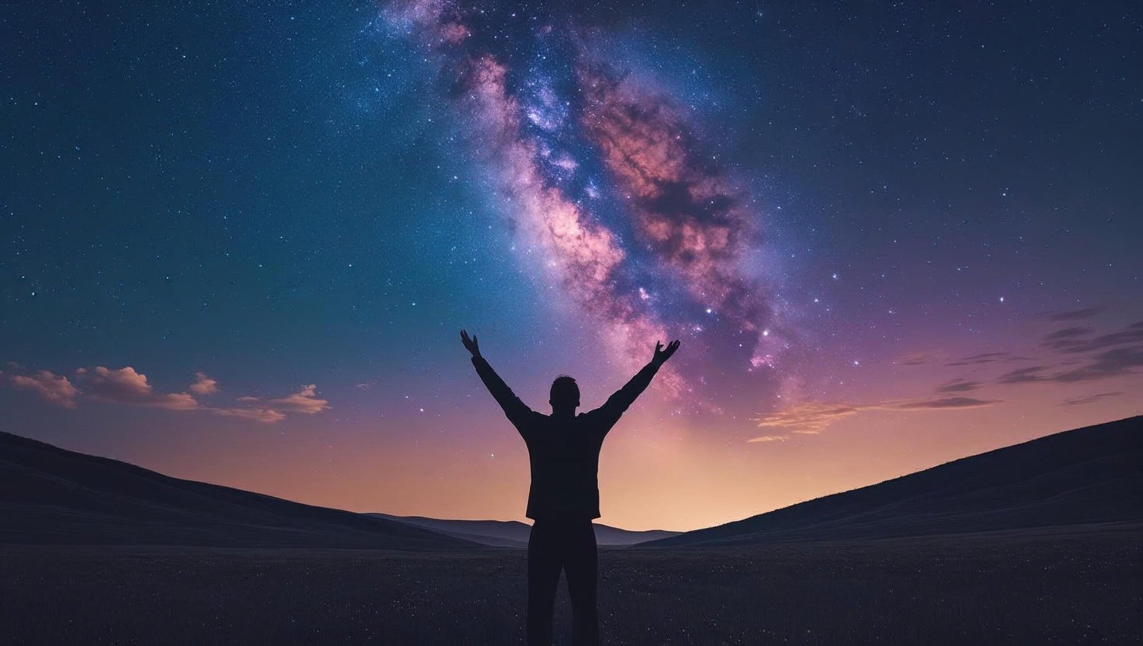 Spiritual awakening under the night sky – The Power of Now