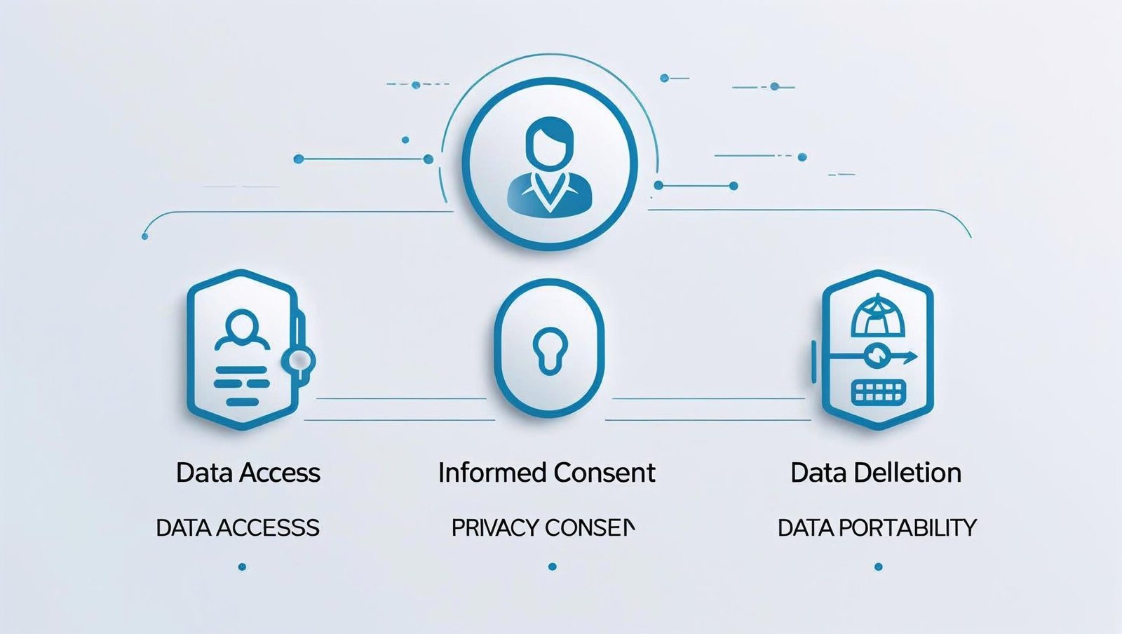 Infographic of user data rights
