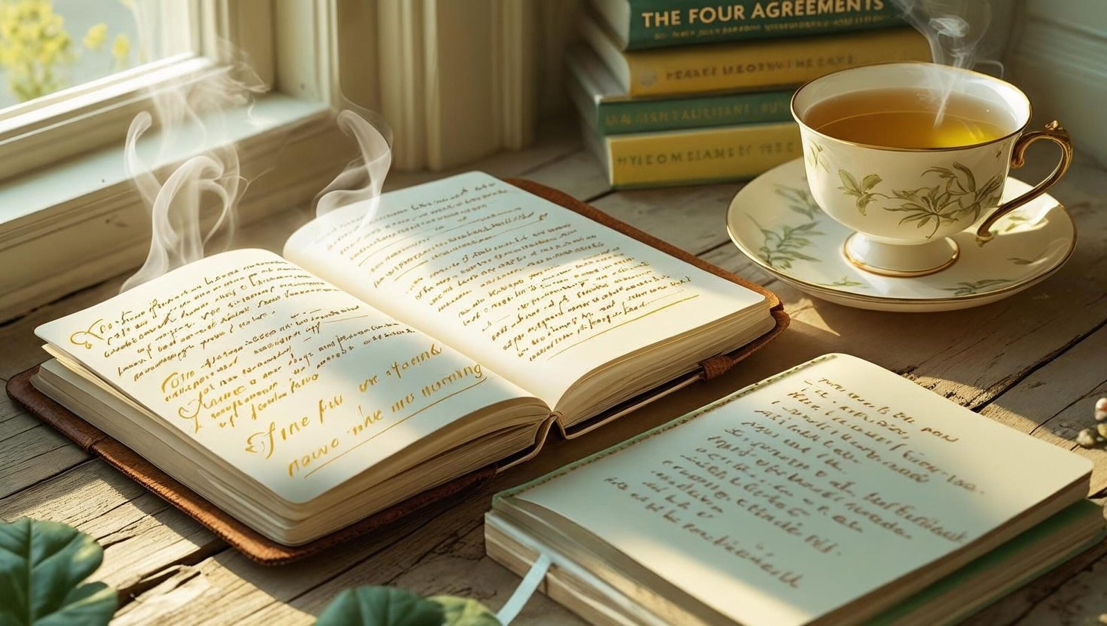 Daily mindful living inspired by The Four Agreements