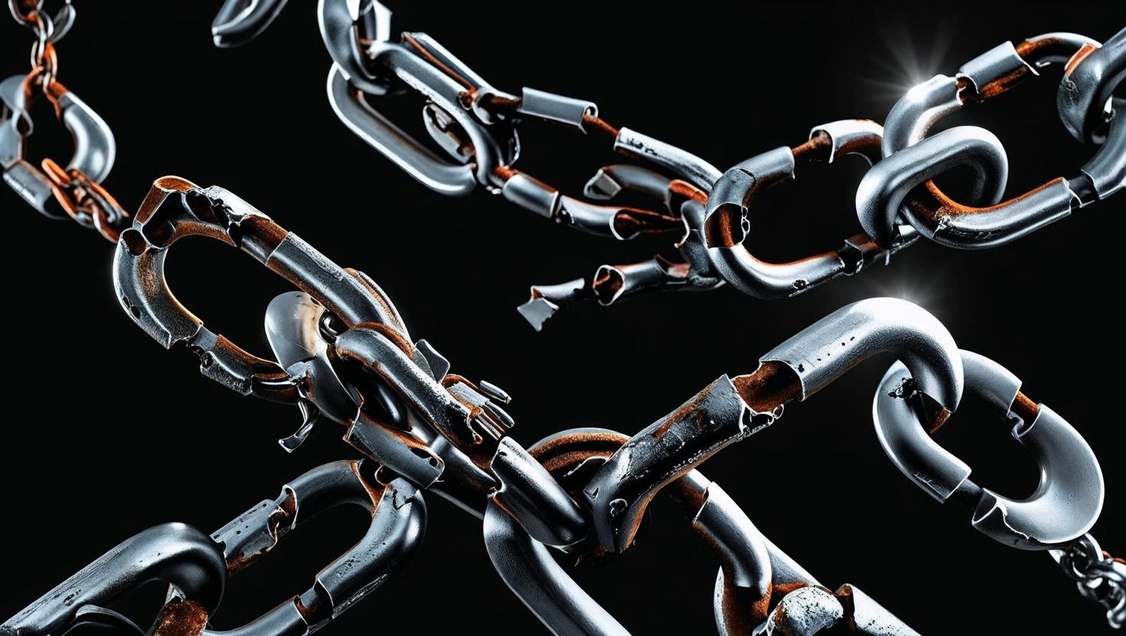 The Subtle Art of Not Giving a Fuck broken chains symbolizing freedom