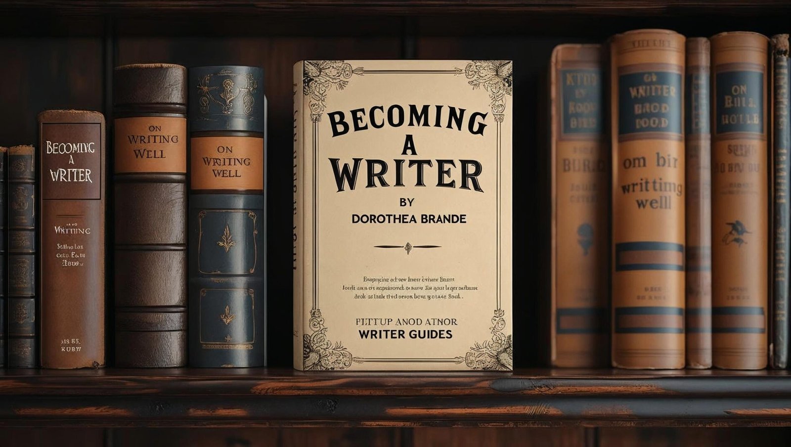 Book cover concept of Becoming a Writer by Dorothea Brande