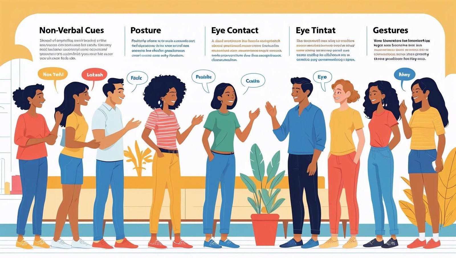 Non-verbal communication models from The Communication Book