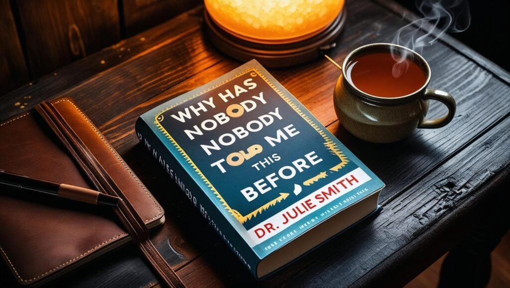 Featured image of Why Has Nobody Told Me This Before by Dr. Julie Smith hardcover on a wooden table