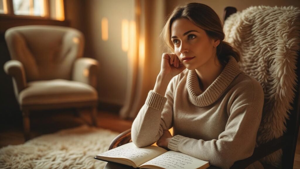 Maybe You Should Talk to Someone featured image showing emotional reflection in therapy