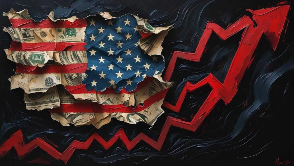 How Countries Go Broke by Ray Dalio featured image economic collapse symbolism