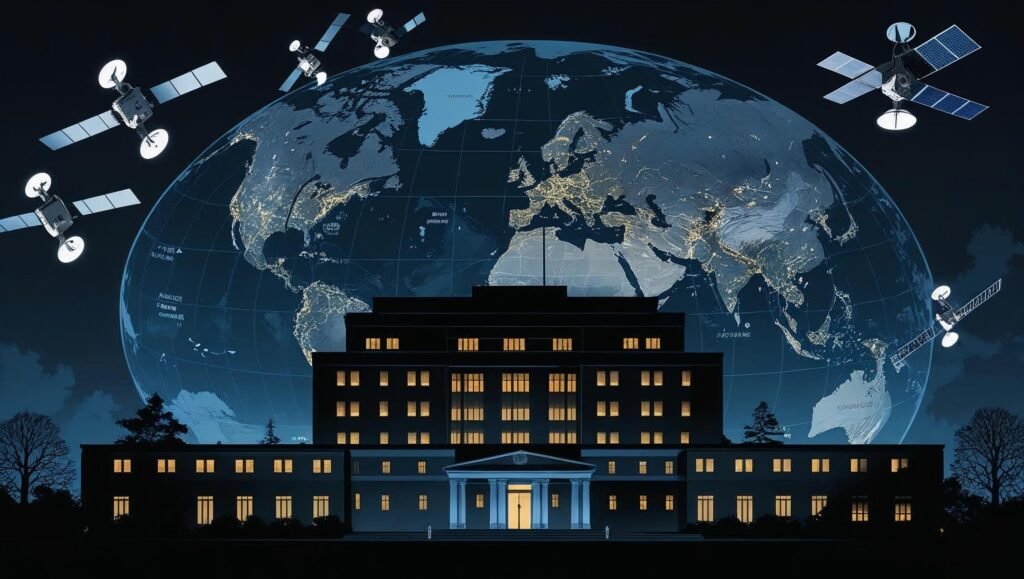 The Mission by Tim Weiner CIA surveillance control room