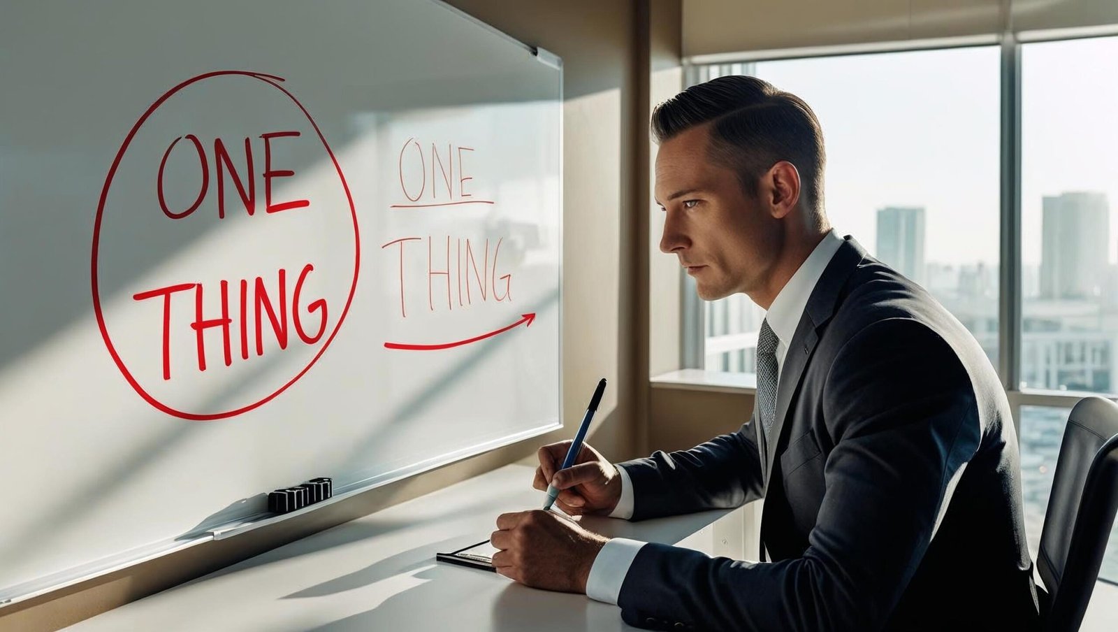the one thing by gary keller focus question visual
