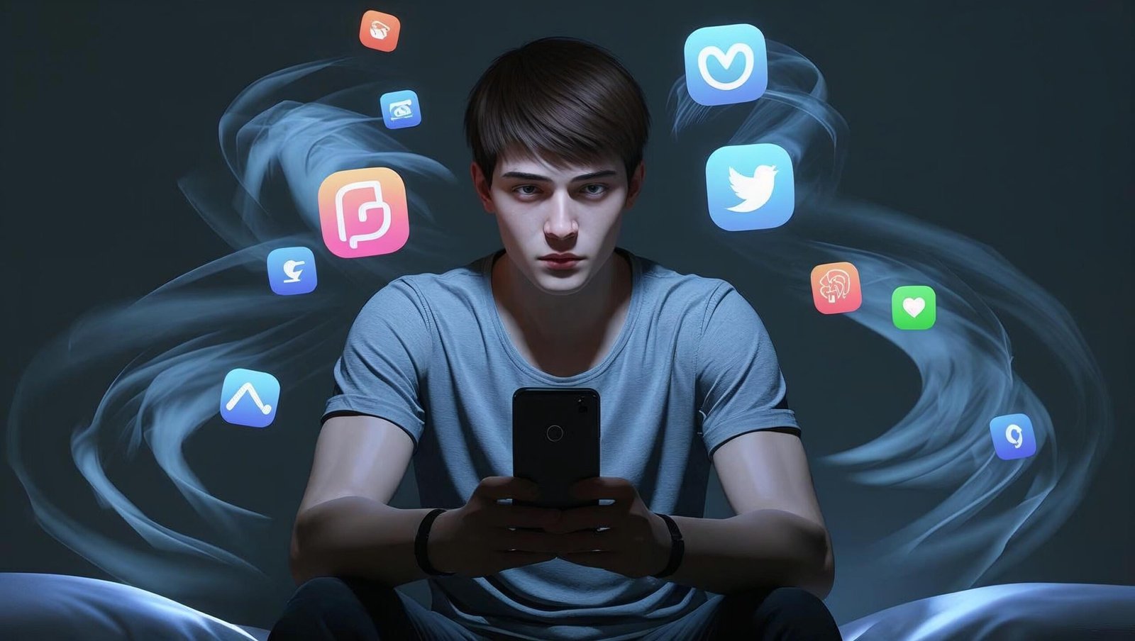 Dopamine Nation by Anna Lembke tech addiction isolation scene
