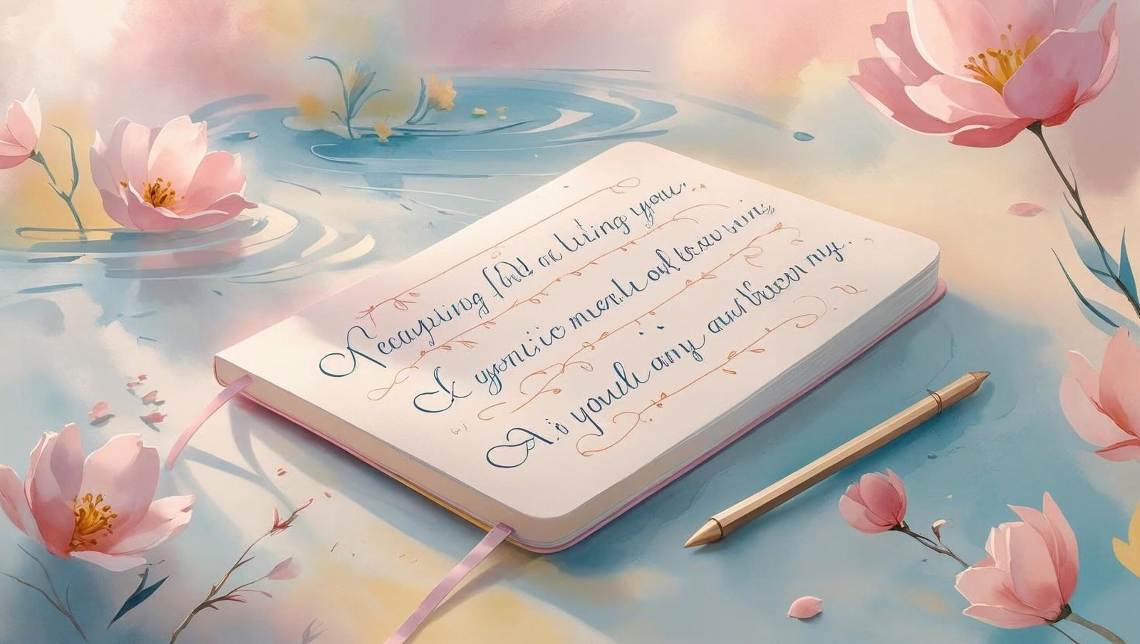 Affirmations page inspired by The Comfort Book by Matt Haig