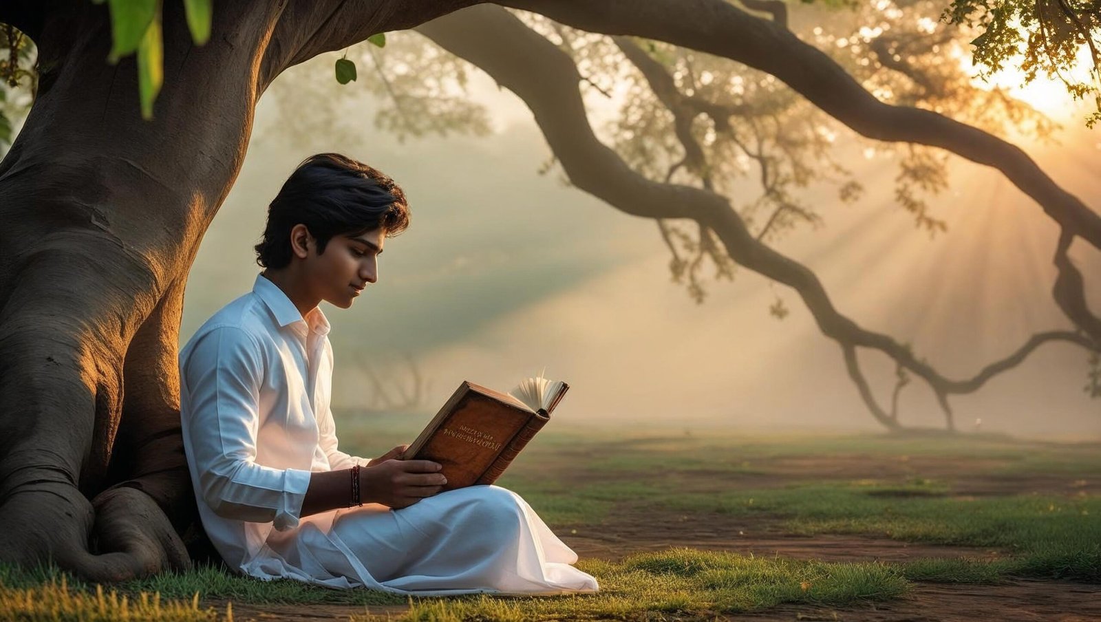 The Secret of Leadership young student reflection moment