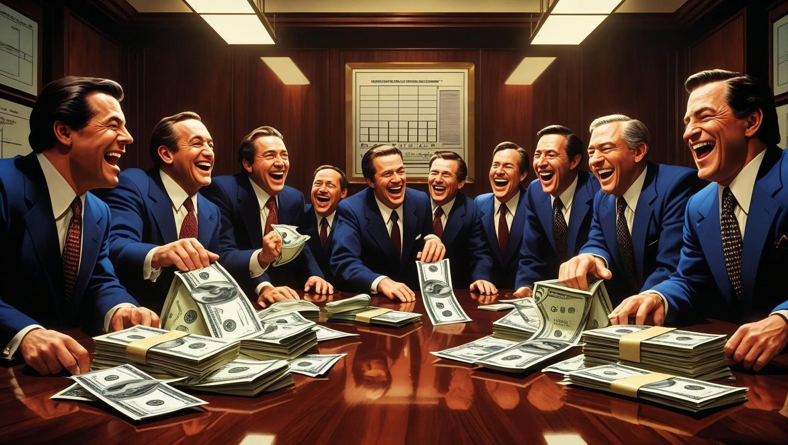 Evil Geniuses by Kurt Anderson 1980s corporate elite scene