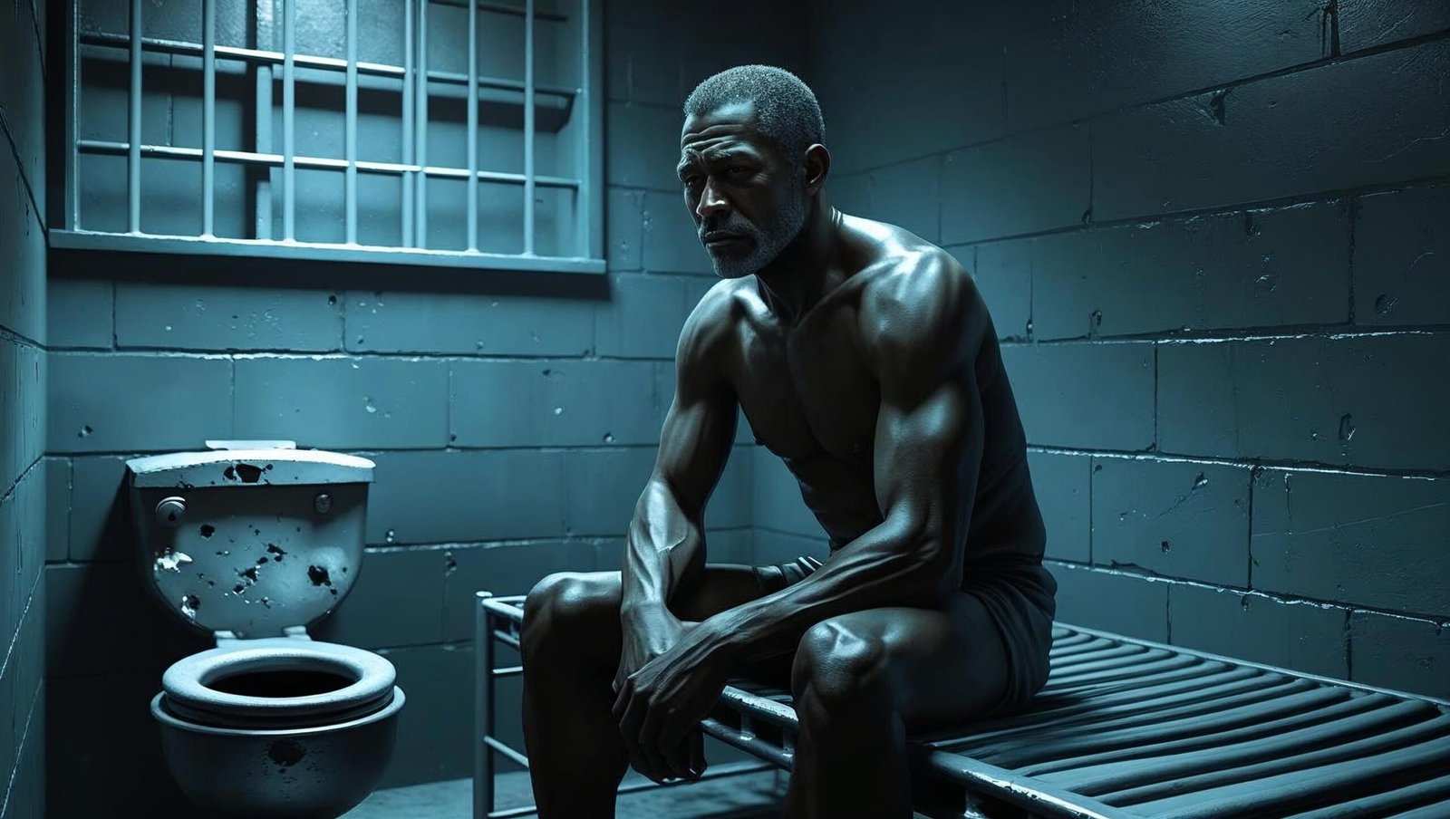 Just Mercy by Bryan Stevenson prison cell injustice