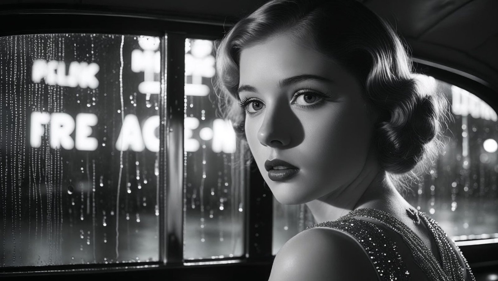 Mysterious flapper image from the world of Careless People by Sarah Churchwell