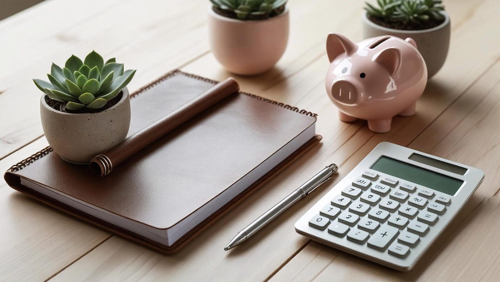 The Latte Factor by David Bach flat lay budget and savings inspiration