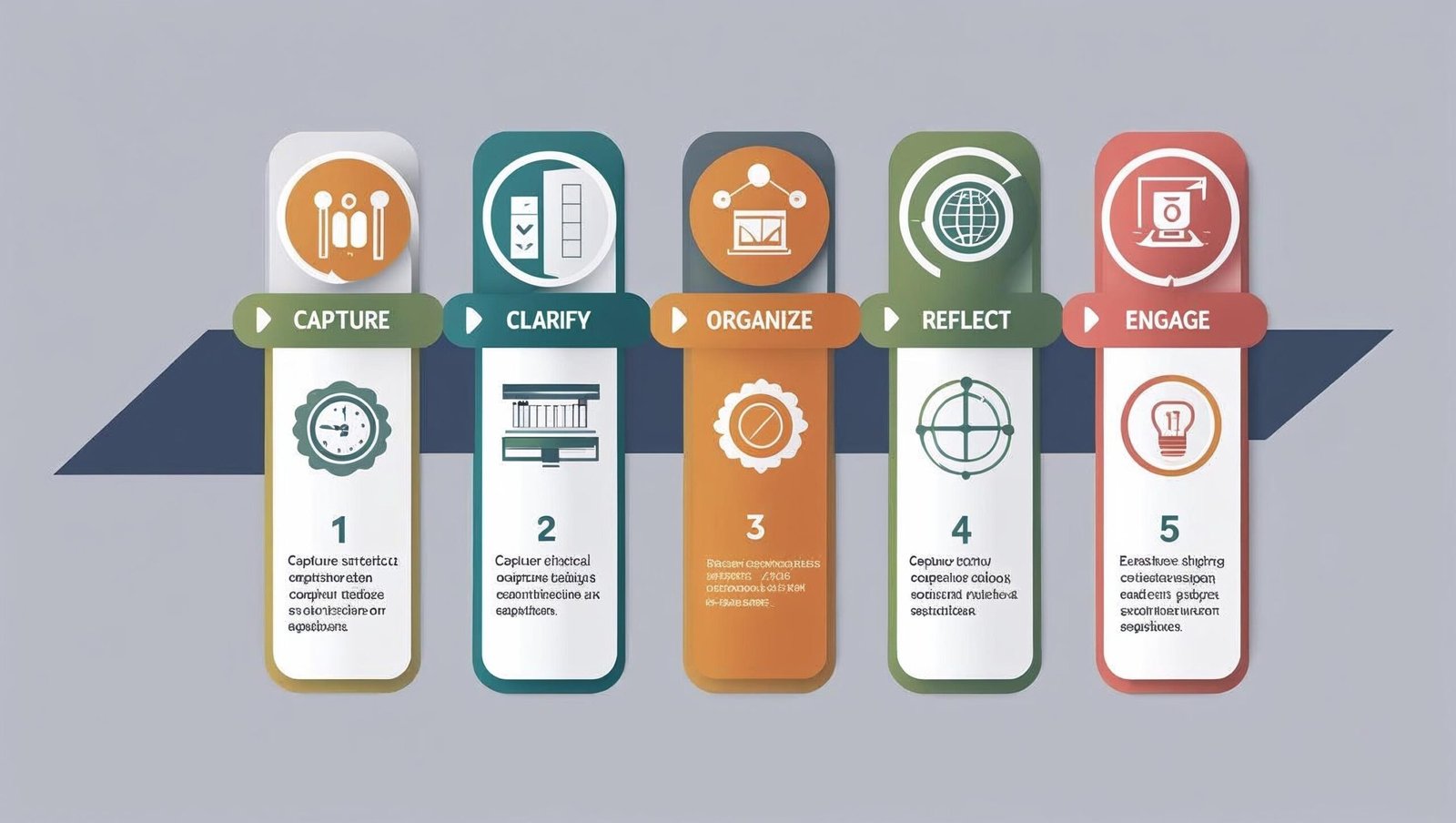 GTD workflow chart from Getting Things Done by David Allen