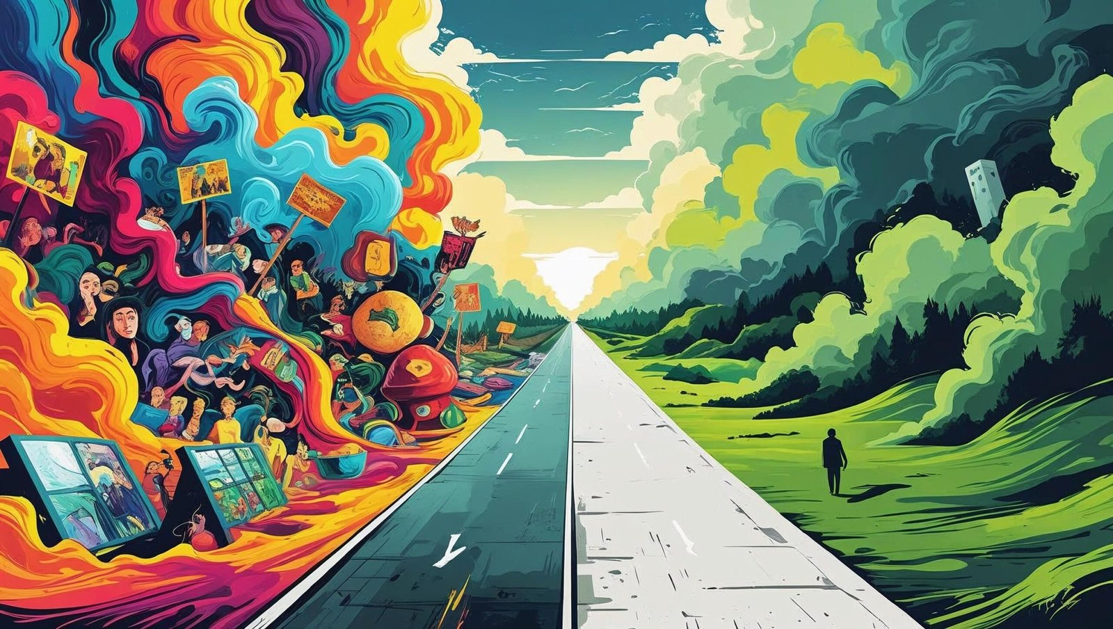 A Guide to the Good Life by William Irvine illustration of mindful decisions