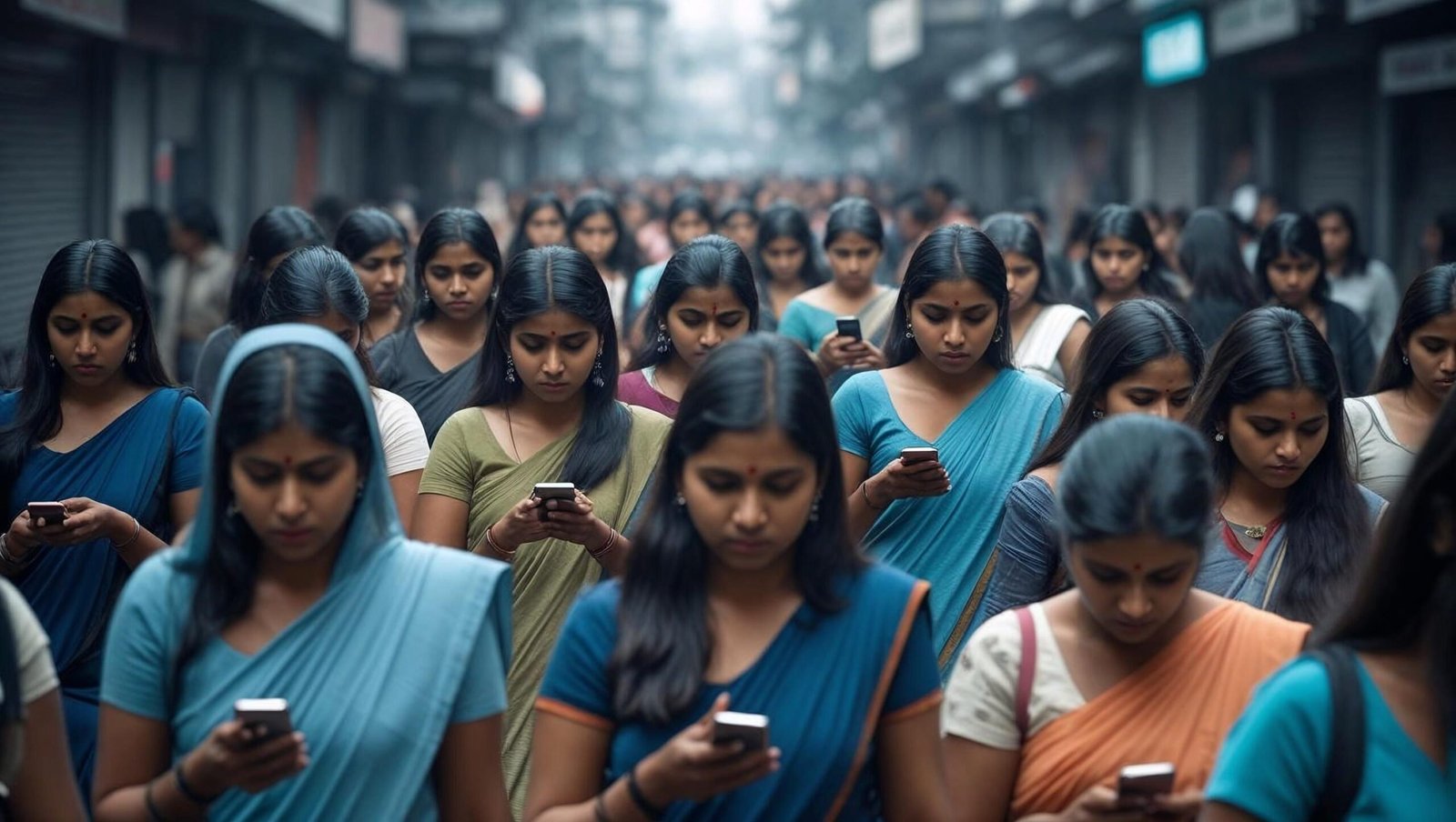urban isolation visual from Lost Connections by Johann Hari