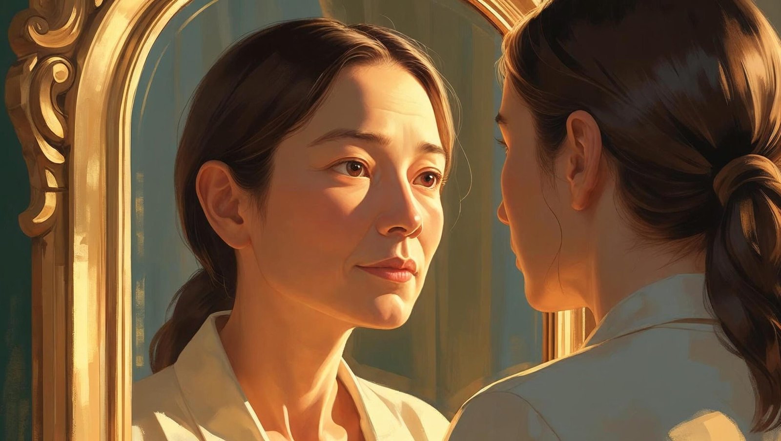 Feel the Fear and Do It Anyway by Susan Jeffers inner confidence mirror reflection