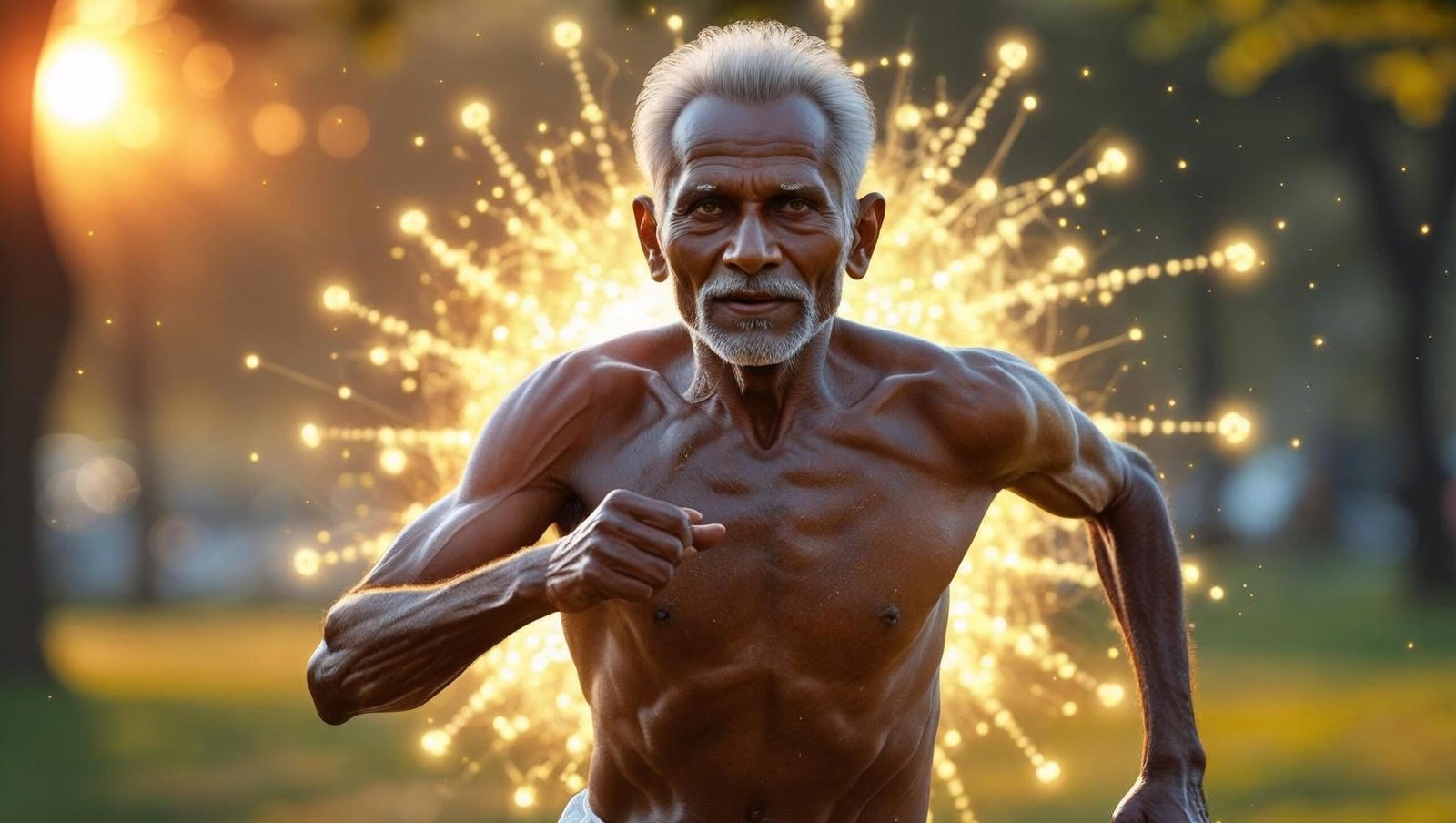 Lifespan by David Sinclair image showing active aging