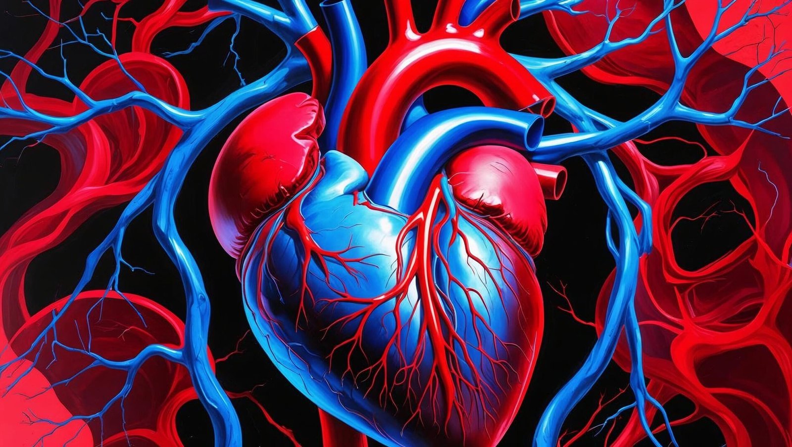 The Body by Bill Bryson circulatory system illustration