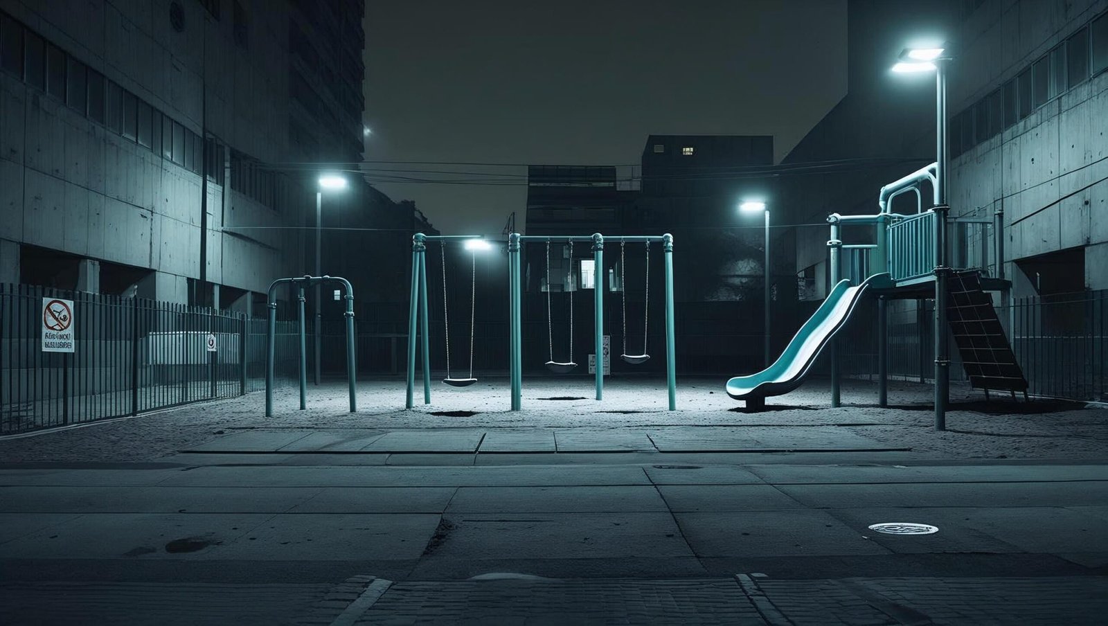 The Anxious Generation by Jonathan Haidt imagery of vanishing free play spaces